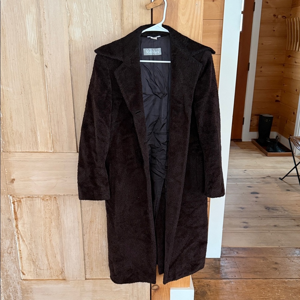 MaxMara Teddy Bear Icon Alpaca/Wool Coat
